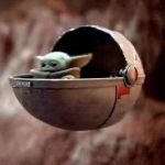 Baby Yoda LIRR meme
