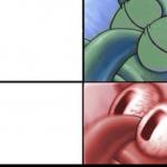 Sleeping Squidward meme