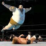 Fat wrestler