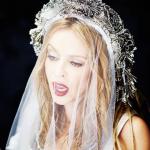 Kylie bridal veil