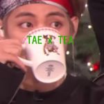 V (Tae) from bts drinking his tea | TAE x TEA; My new favorite ship | image tagged in v tae from bts drinking his tea | made w/ Imgflip meme maker