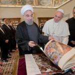 Iranian President Hassan Rouhani Pope Francis Vatican