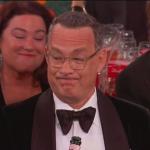Tom Hanks Golden Globes meme