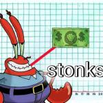 Mr krabs Stonks