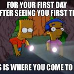 Your first waiter job | FOR YOUR FIRST DAY AFTER SEEING YOU FIRST TIP; THIS IS WHERE YOU COME TO CRY | image tagged in this is where i come to cry,waiting tables,restaurant,tips,memes | made w/ Imgflip meme maker