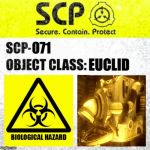 SCP Euclid Label Template (Foundation Tale's) Meme Generator - Imgflip