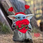 Valentine Baby Yoda