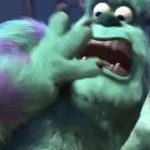 Scared Sully GIF Template