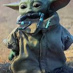 Baby Yoda frog