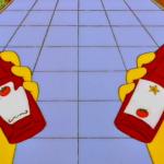 Simpsons - Ketchup / Catsup