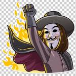 GUY FAWKES MASK VICTORY