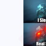 Sleeping Shaq (TFP Megatron Style) meme