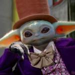 Baby Yoda Wonka meme