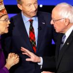 Warren "shocked" by Sanders