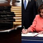 Pelosi giddy with expensive impeachment pens
