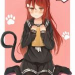 No Patting the Catgirl!! | D-D-D-DON'T PAT ME BAKA; HMPF! | image tagged in rikocat,riko sakurauchi,love live,fun,tsundere | made w/ Imgflip meme maker