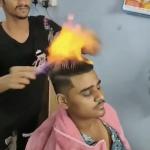 Burning Haircut