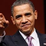 Barak Obama Pointing