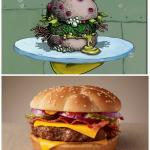 Nasty Burger vs. Tasty Burger meme