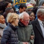 Sanders and Warren 2020 MLK March