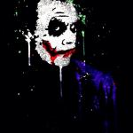 Joker Spray Painted