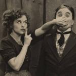Charlie Chaplin shushed meme