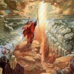 Moses parts the red sea meme