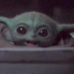 Happy Baby Yoda