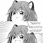 Happy Raccoon Noises