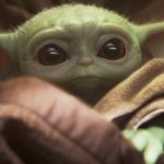 Baby Yoda sad