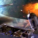 R2D2 fixing during fight