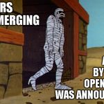 Jonny Quest Mummy | VINERS
REEMERGING; AFTER
BYTE.CO
OPEN BETA
WAS ANNOUNCED | image tagged in jonny quest mummy | made w/ Imgflip meme maker