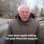 Bernie Financial Support meme