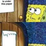 Spongebob Truth meme