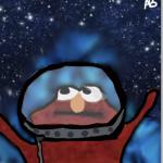 Elmo went to space