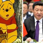 Winnie The Pooh and Chinese President eating