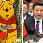 Pooh and China President eating bats