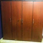 Light Brown Colour Wooden Wardrobe at Yourgavel.com