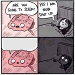 Sleeping Brain meme