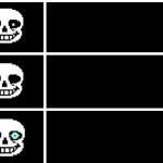 Sans comparison meme