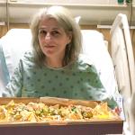 Woman hospital nachos