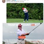 Trump golf