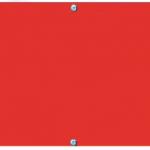 blank red plate