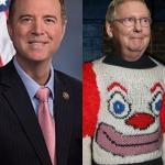 Adam Schiff is serious, Mitch McConnell is a clown