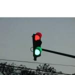 both red and green light