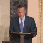 Mitt Romney Impeachment Speech