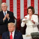 Nancy Pelosi ripping up Trump's SOTU
