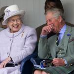 Queen Elizabeth & Prince Phillip laughing