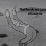 fallout what in the nuka cola cap is this above me
