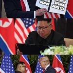 Trump Kim agreement | SILENCE IS THE MOST POWERFUL      WEAPON; SILENCIA OPTIMA ARMA EST | image tagged in trump kim agreement | made w/ Imgflip meme maker